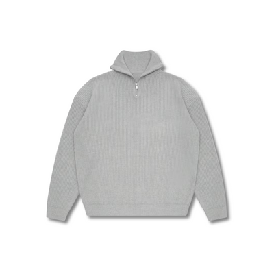 The Laruro Zip Mock Sweater