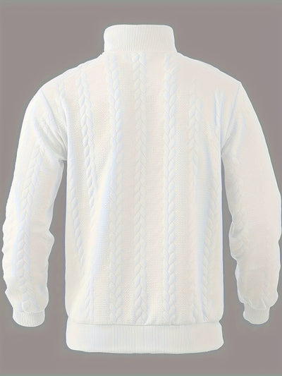 Rafael – Vintage Men's Sweater with Zipper