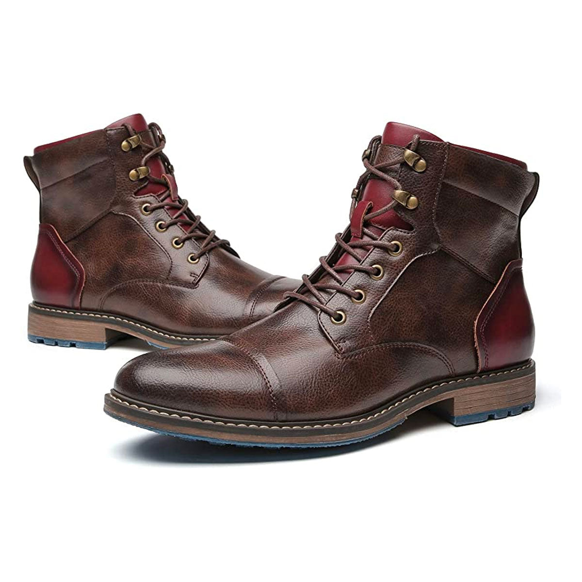 Lukas - Classic Leather Oxford Boots for Men