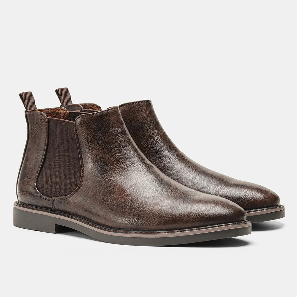 Retro Style Chelsea Boots for Men