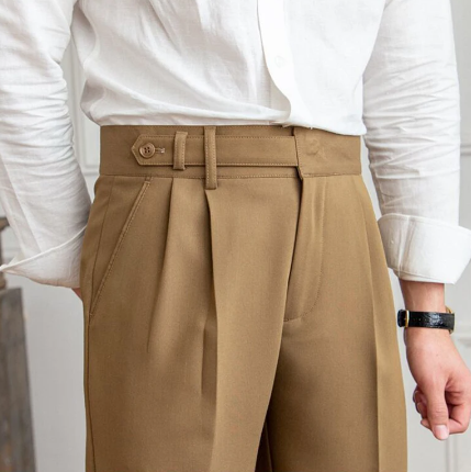 Venice Tailored Trousers in Bronze