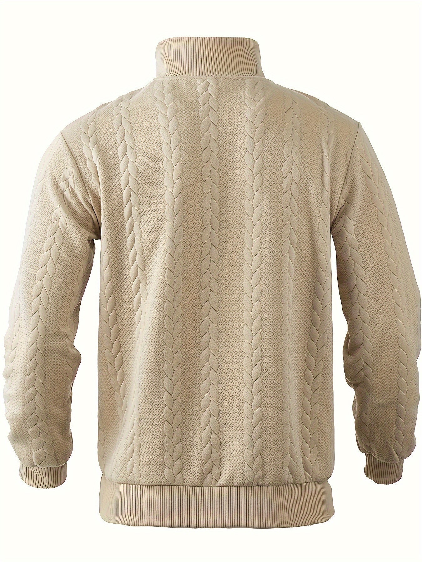 Rafael – Vintage Men's Sweater with Zipper