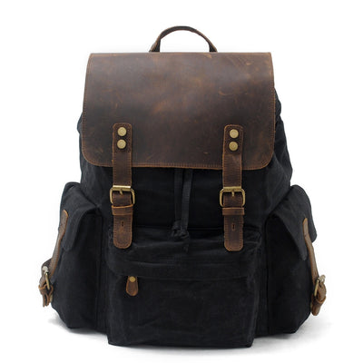 Waxed Canvas Backpack | COPENHAGEN