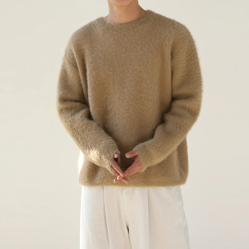 Mohair Crew Neck Sweater